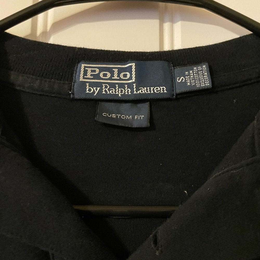 Black Ralph Lauren Polo, short sleeve